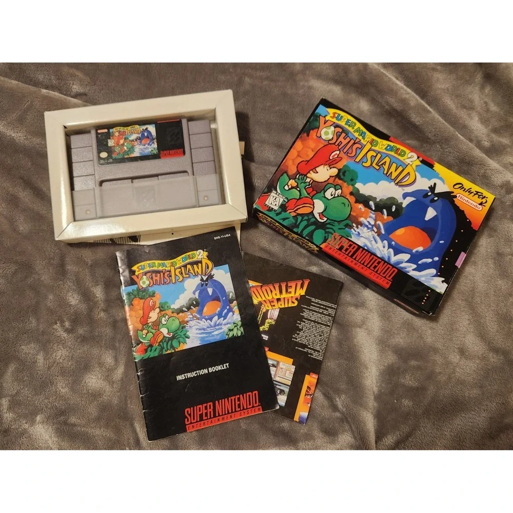 Super Mario World 2 Yoshi's Island Super Nintendo